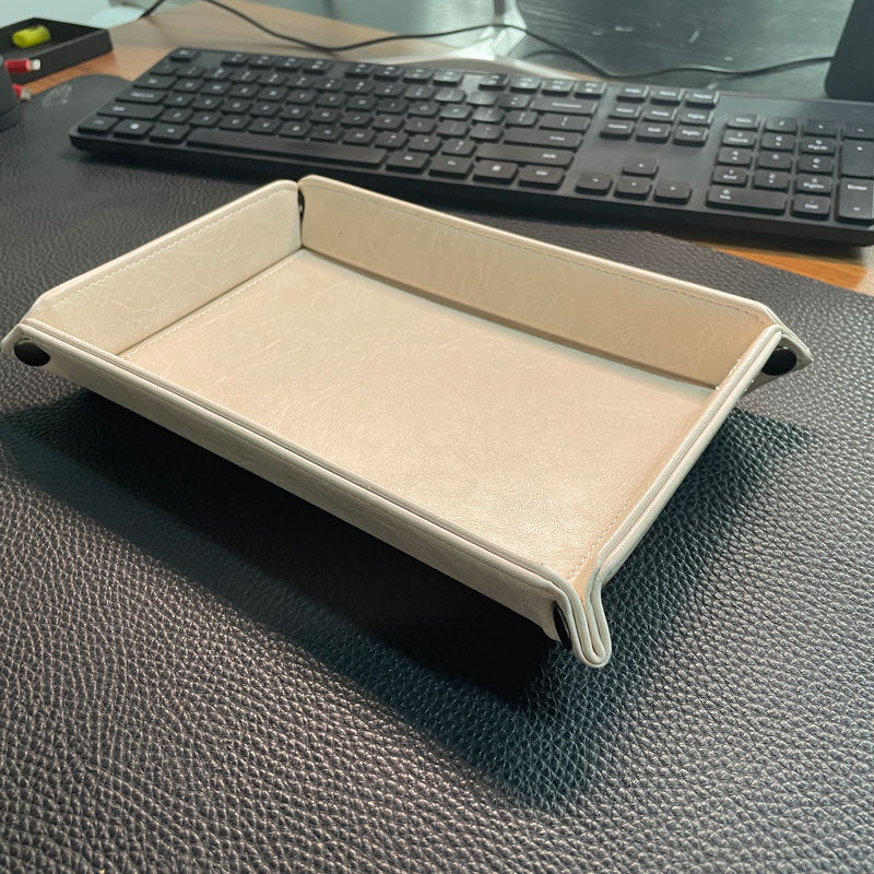 Stylish Leather Organizer Tray kalsten