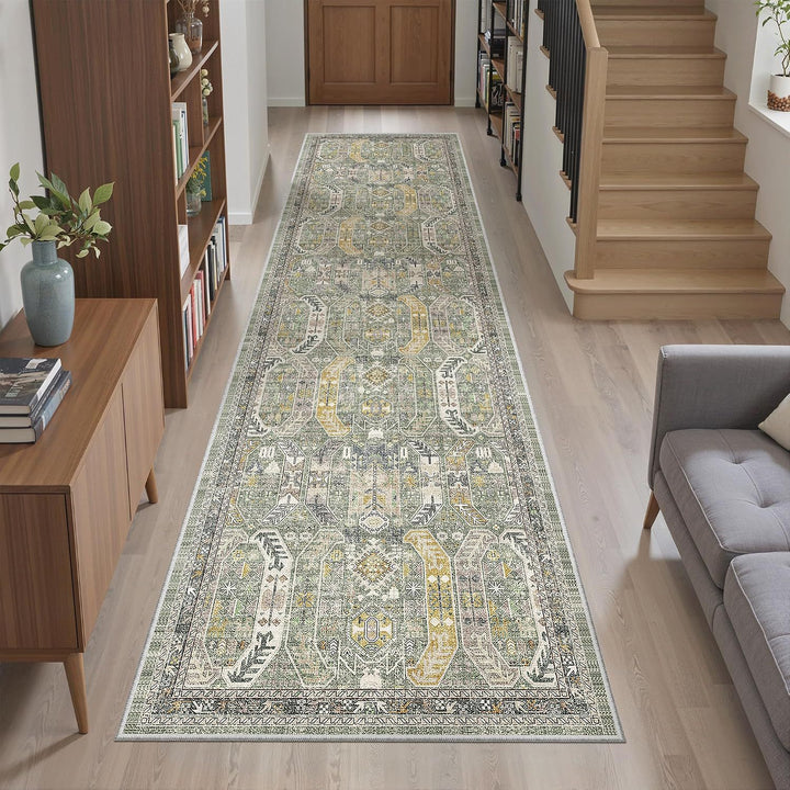 Vintage-Inspired Runner Rug