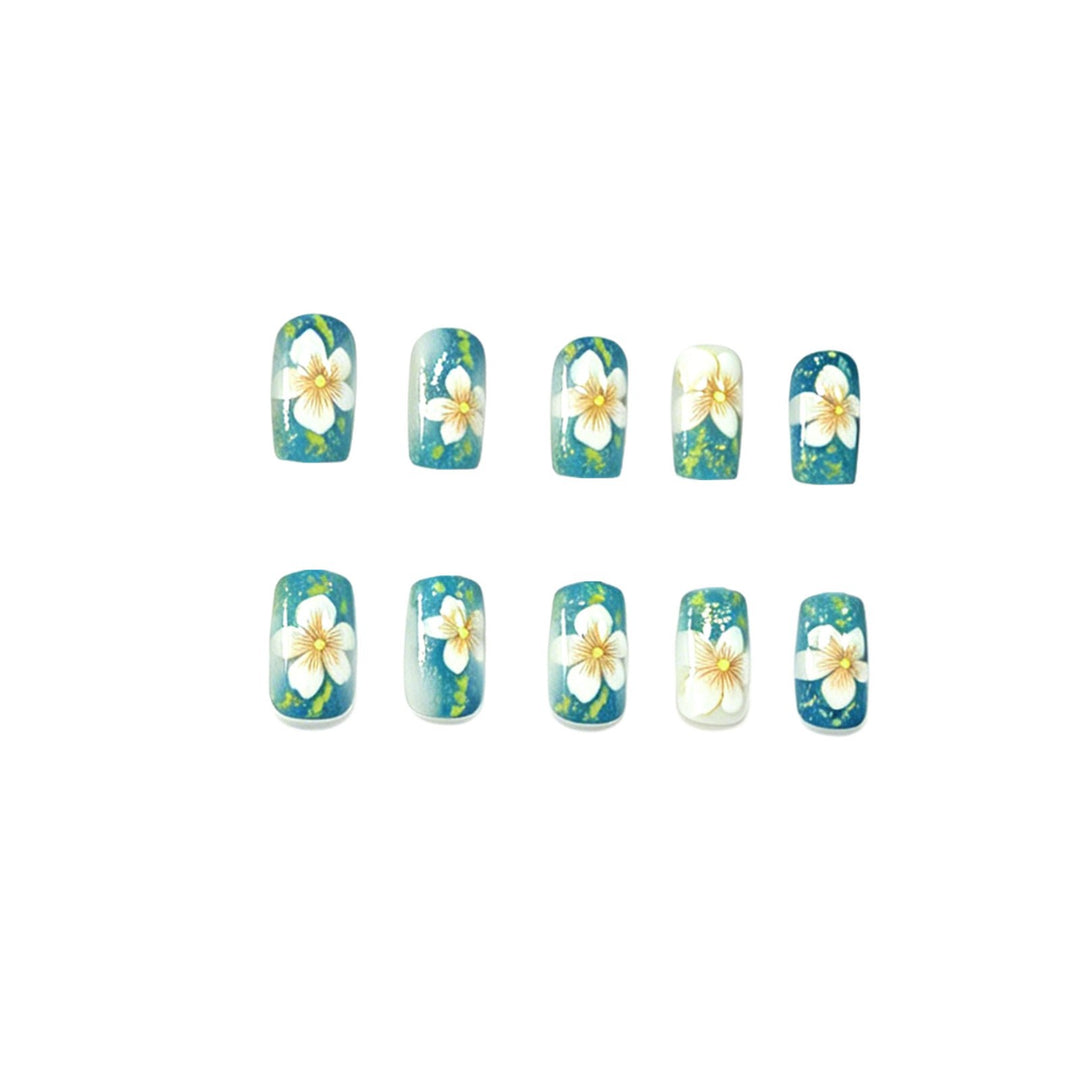 Floral Nail Art Extensions Kalsten