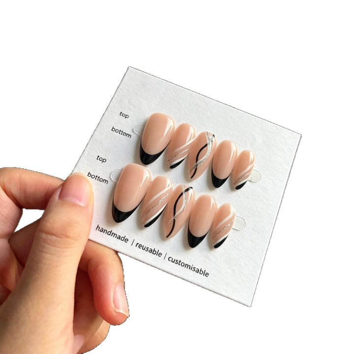 Customizable Artisanal Press-On Nail Set