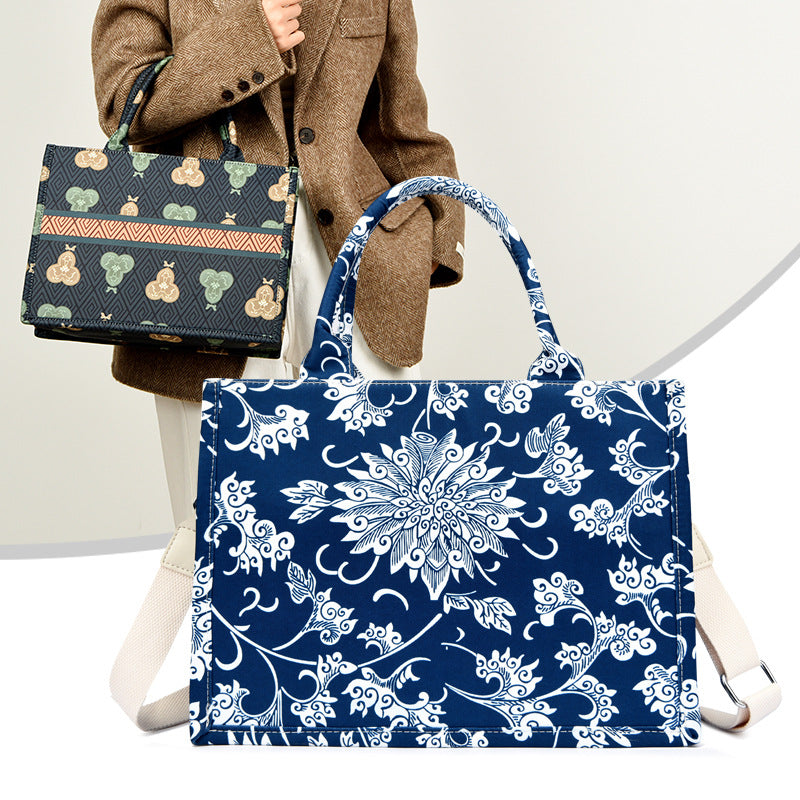 Floral Patterned Shoulder Bag Kalsten
