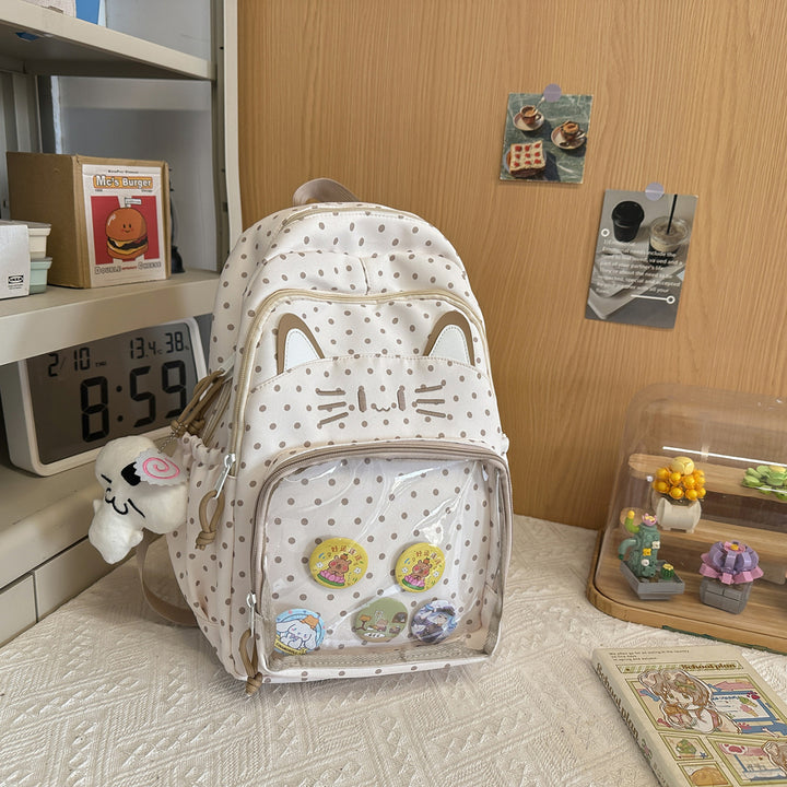 Playful Cat-Themed Backpack
