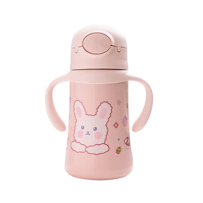 Child-friendly drinking bottle with adorable pig design Kalsten