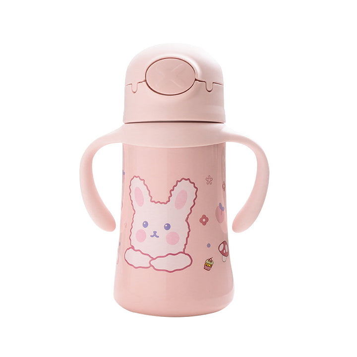 Child-friendly drinking bottle with adorable pig design Kalsten