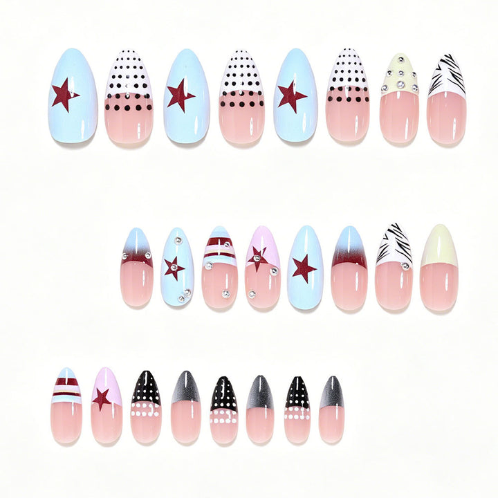 Artistic Stiletto Press-On Nail Art Collection Kalsten