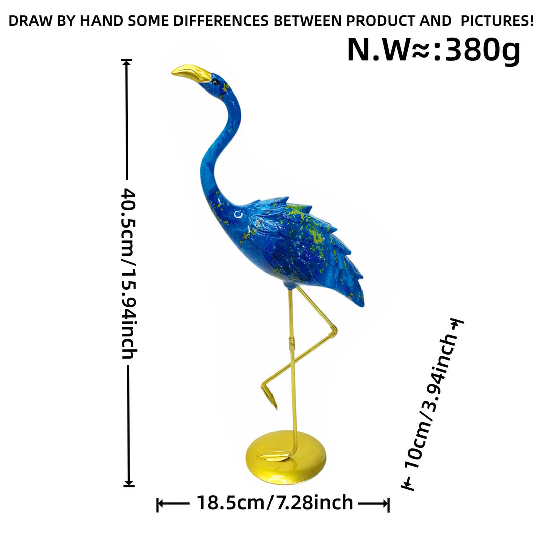 Artistically designed Flamingo sculpture Kalsten