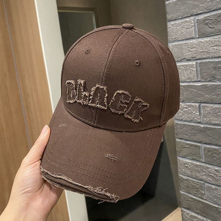 Women's Distressed Cotton Cap Kalsten