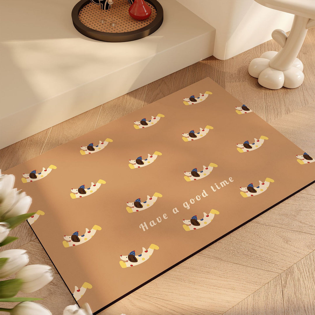 Cute Cartoon Animal Bath Mat Kalsten