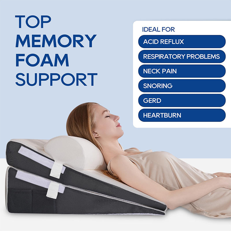 Adjustable Multi-Position Backrest Wedge Pillow