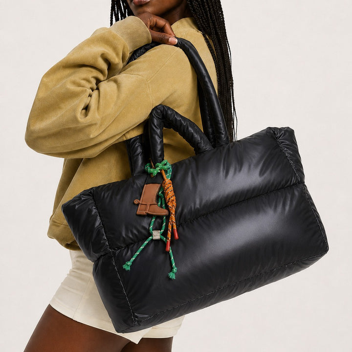 Padded Oversized Tote Bag