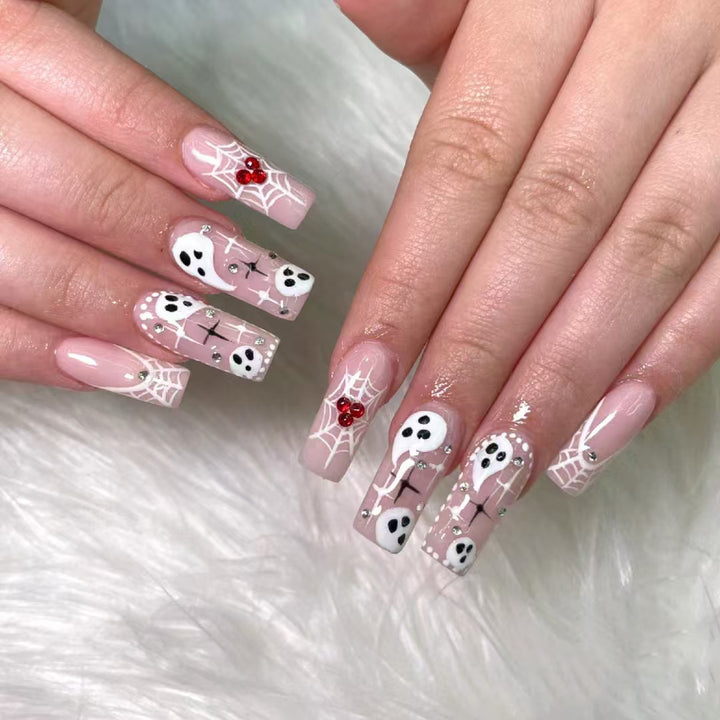 Artistic Halloween-Themed Nail Design Kit