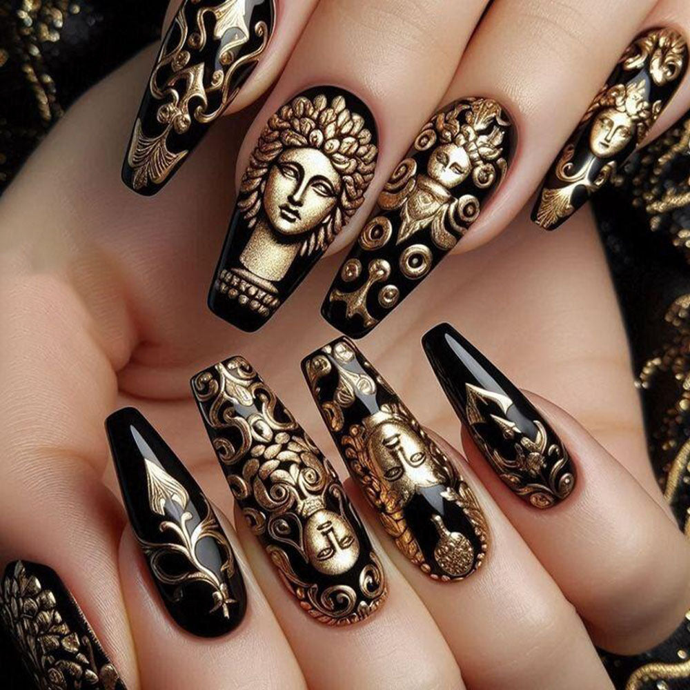 Elegant Artificial Nail Decoration Kalsten