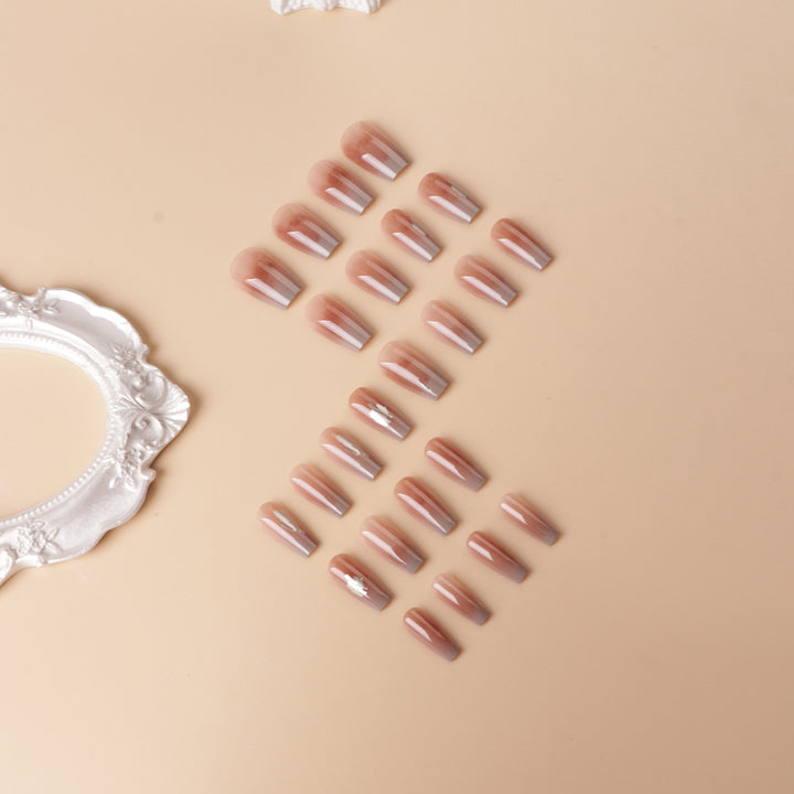 Elegant Glossy Press-On Nail Tips Kalsten