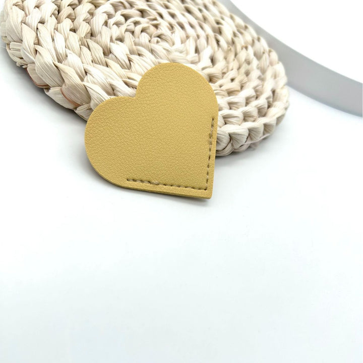 Heart-Shaped Leather Accessory Kalsten