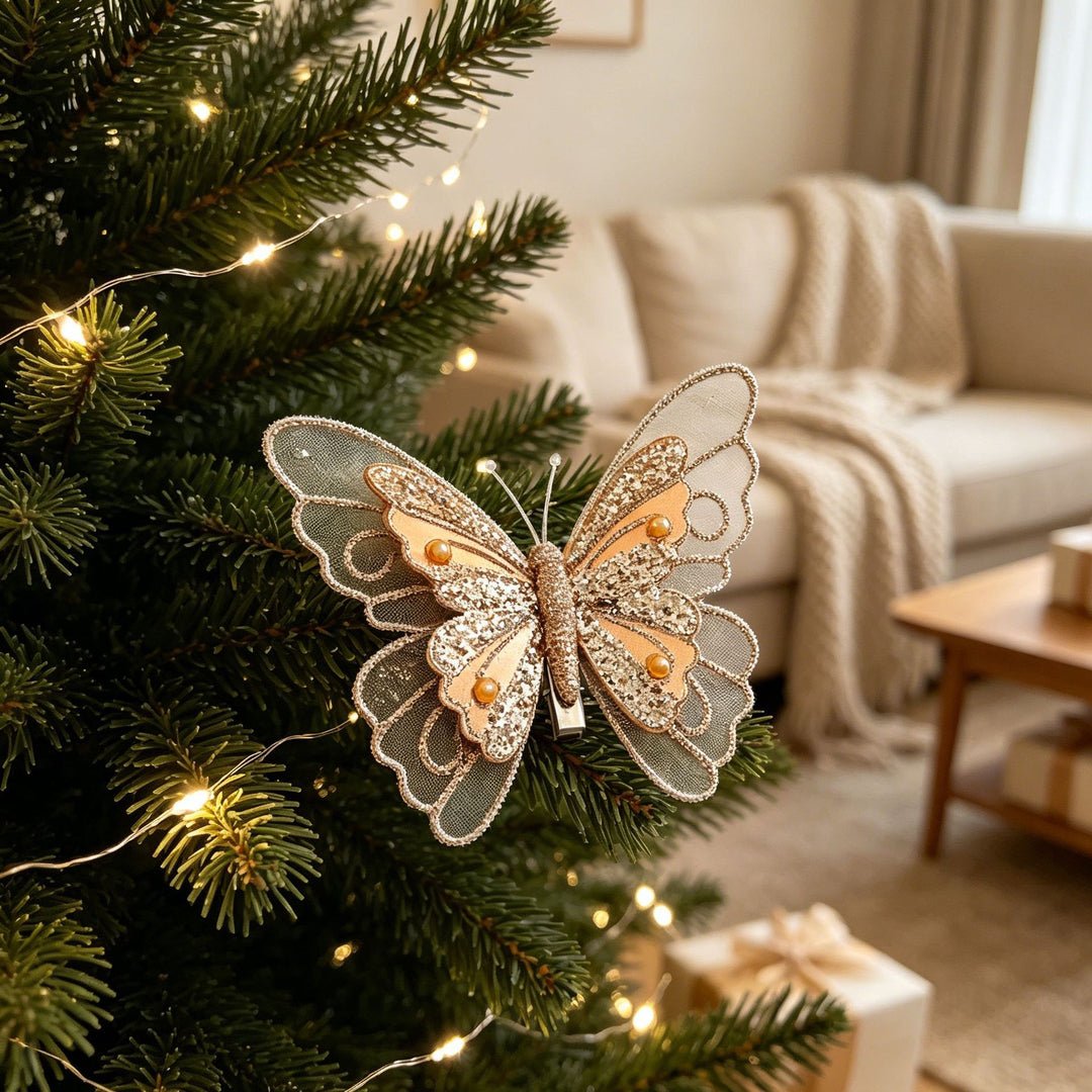 Decorative butterfly pendant for Christmas tree