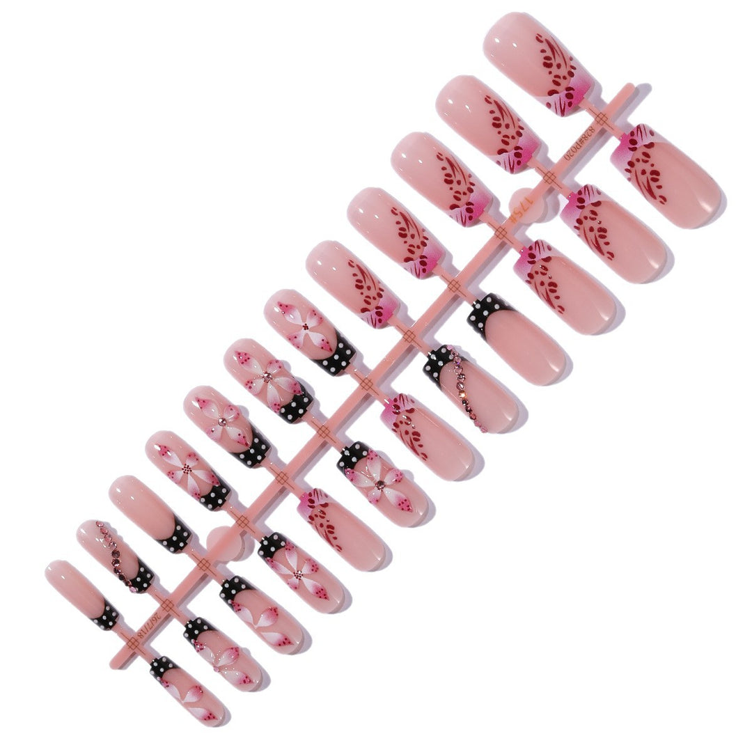 3D Floral Nail Art Extensions Kalsten