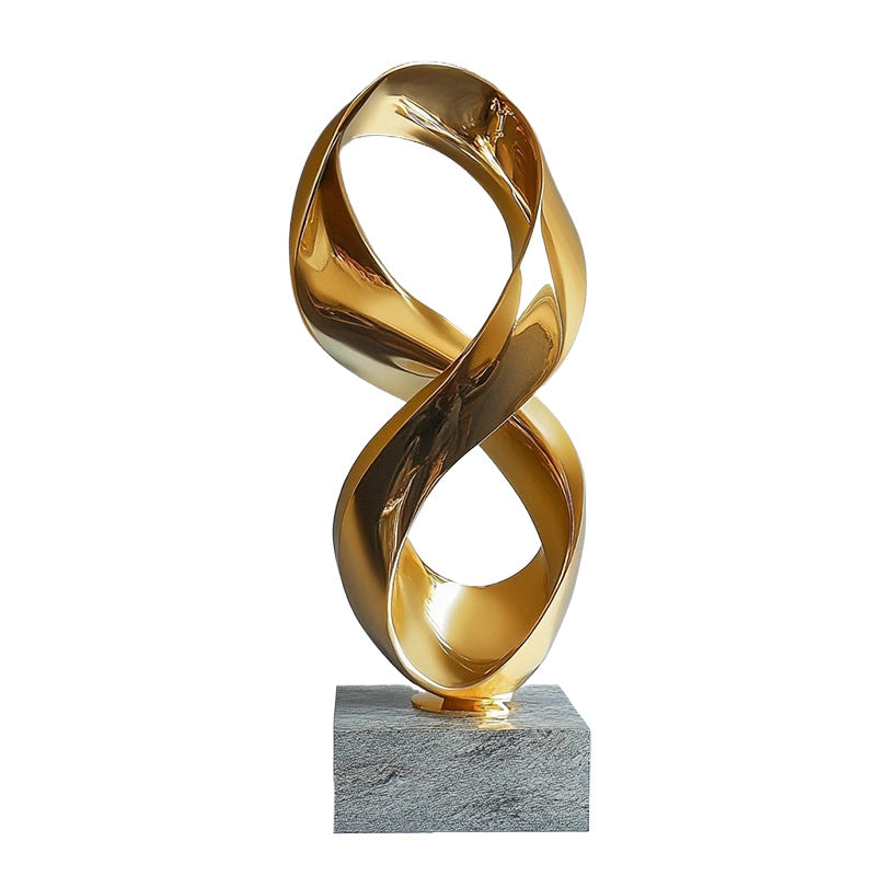 Abstract Wooden Decorative Sculpture