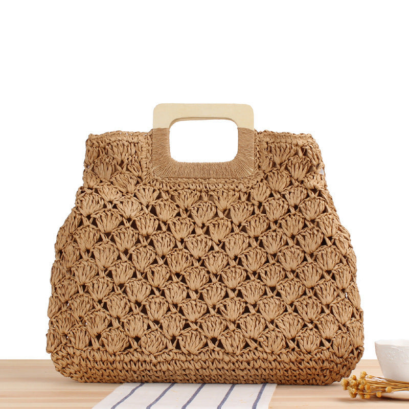 Macrame Tote Bag with Stylish Handle Kalsten