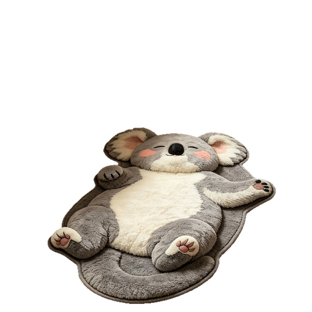Cute Cartoon Dog Shaped Area Rug
