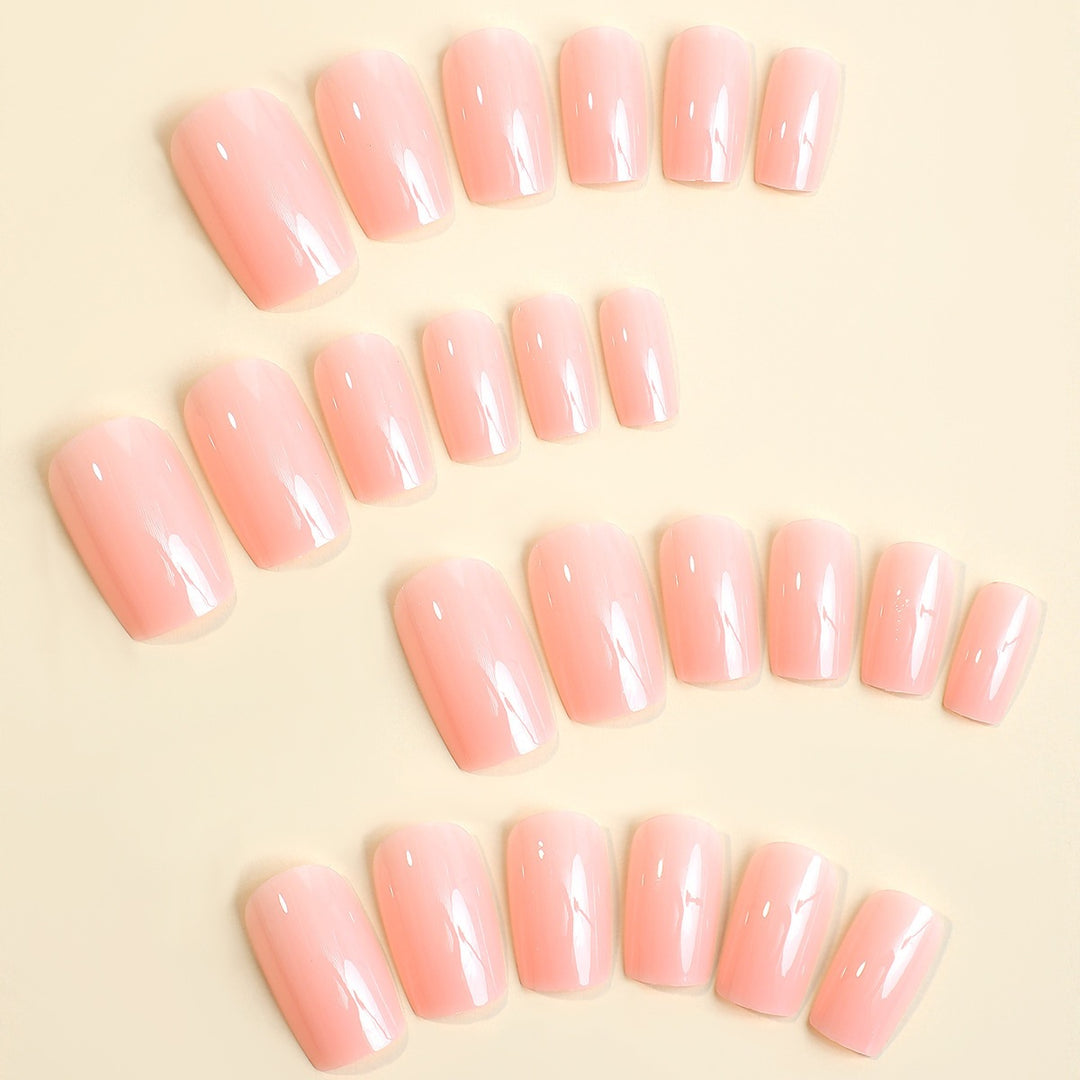 Acrylic Nail Set with High Gloss and Elegant Designs Kalsten