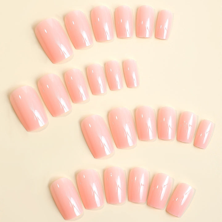 Acrylic Nail Set with High Gloss and Elegant Designs Kalsten