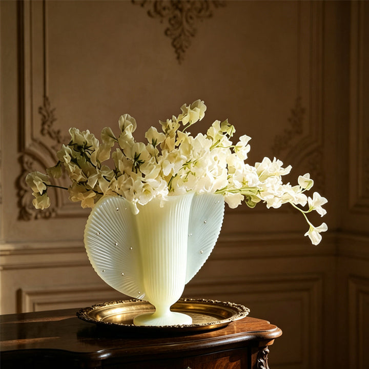 Decorative Heart-Shaped Floral Vase