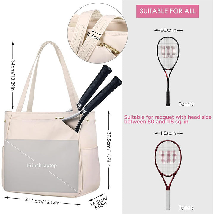 Sporty Tennis Tote Bag Kalsten