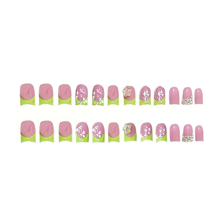 Glamorous Floral Nail Art Kalsten