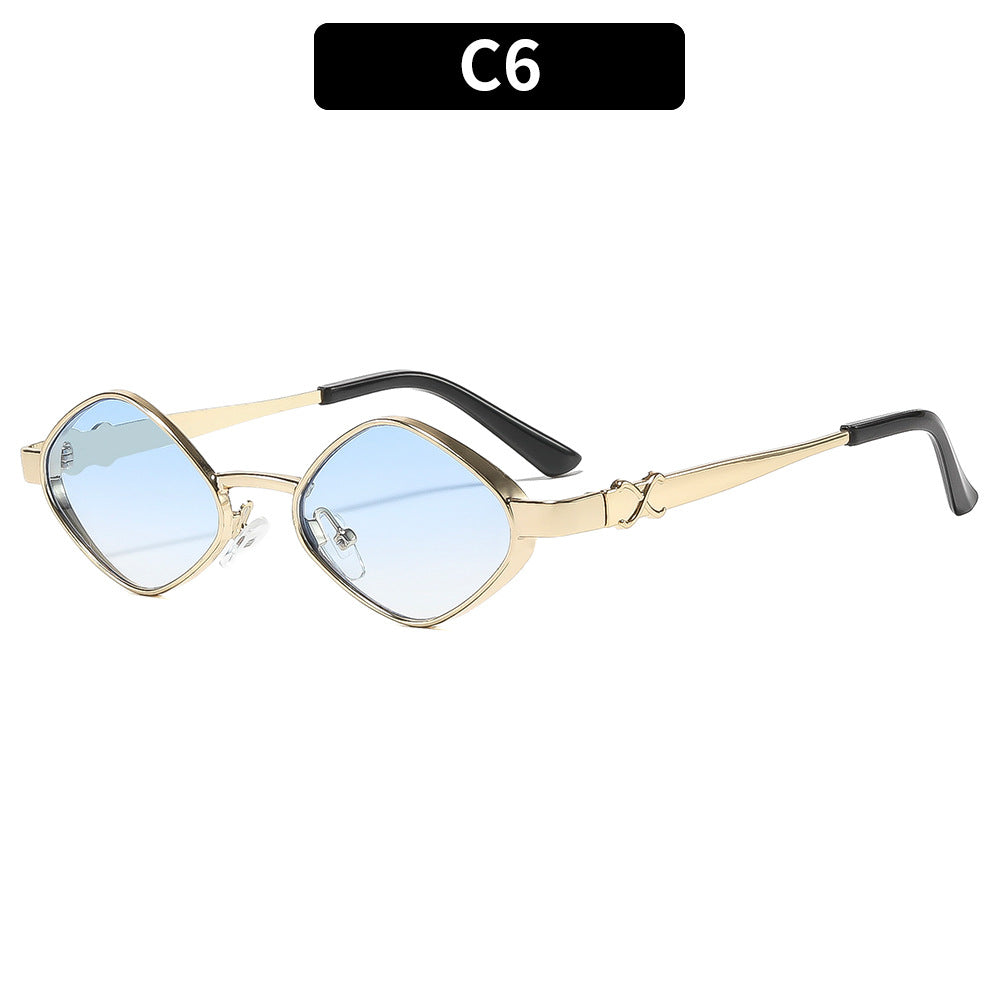 Geometric Retro-Inspired Sunglasses
