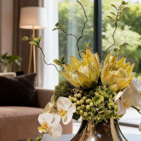 Modern Decorative Floral Centerpiece