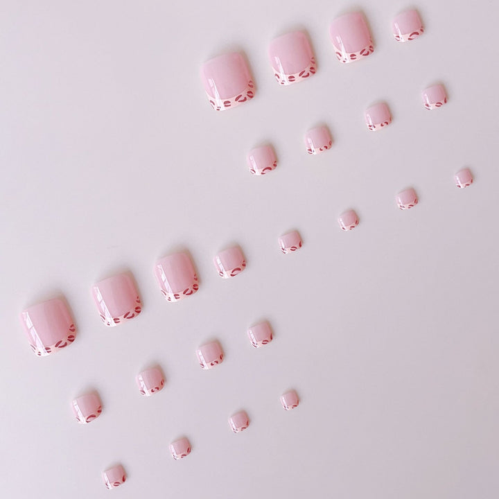 Nail art set with elegant tip decoration Kalsten