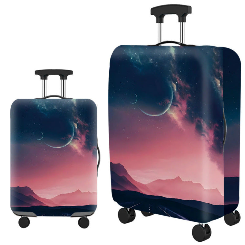 Ladies hard-shell suitcase with playful dog motif Kalsten