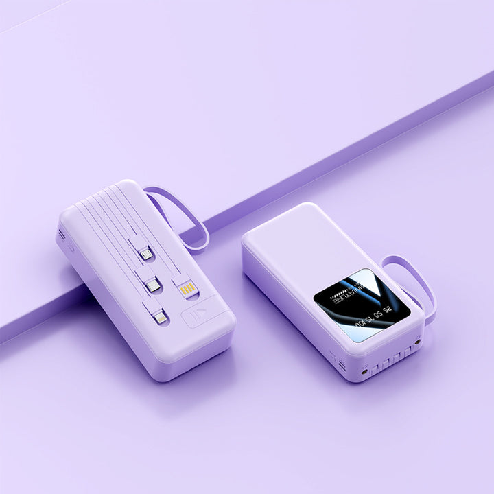 Portable power bank with intelligent energy display and multiple USB ports Kalsten