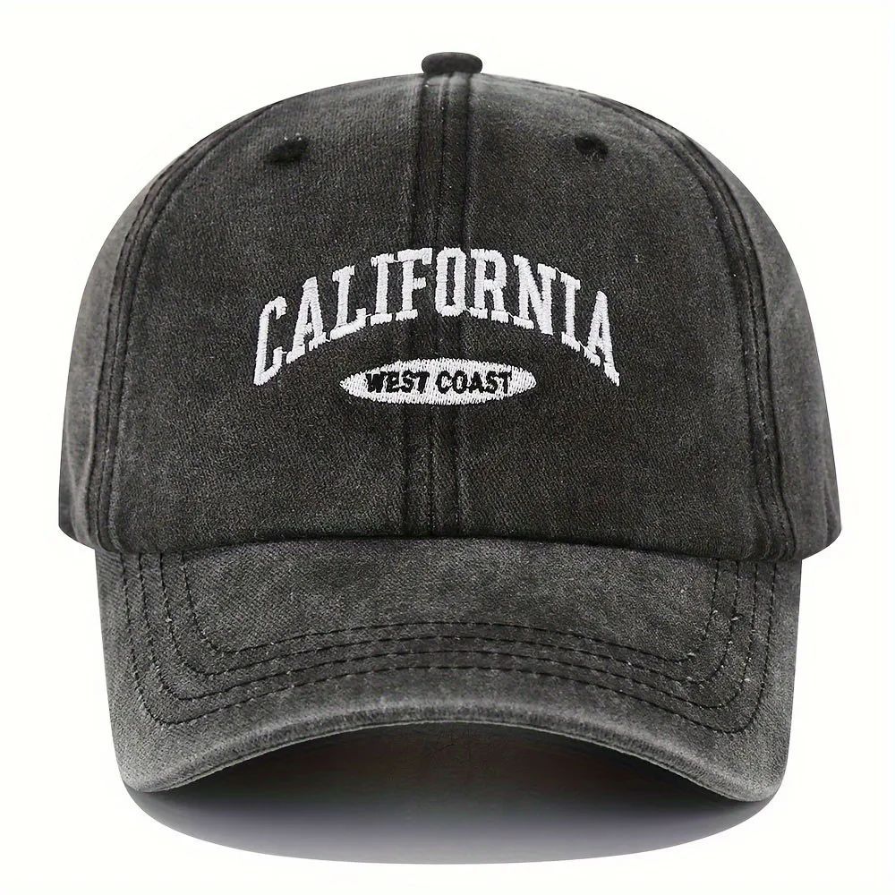 Vintage-Inspired Denim Baseball Cap