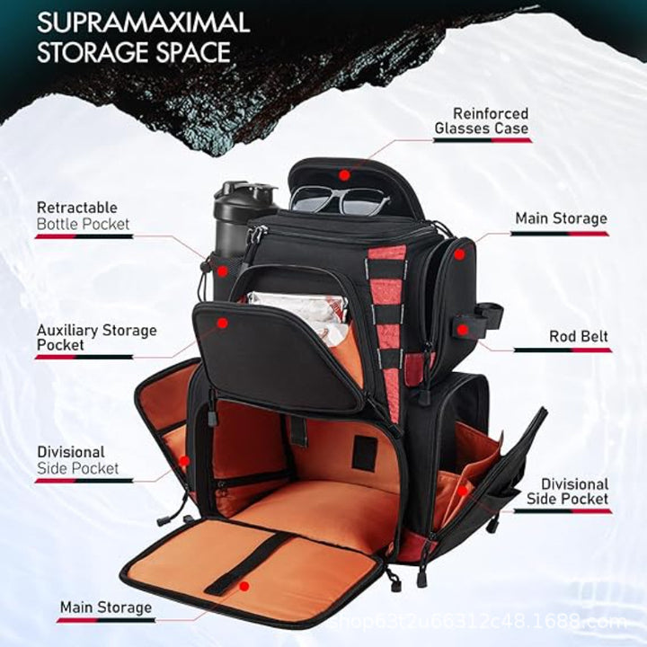 Fishing Equipment Storage Backpack Kalsten