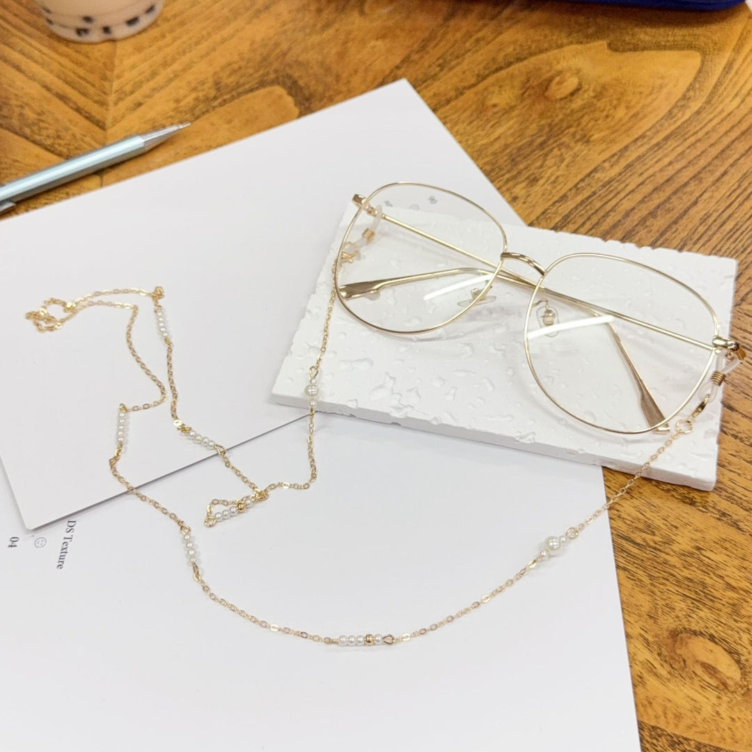 Elegant Pearl Chain Necklace Kalsten