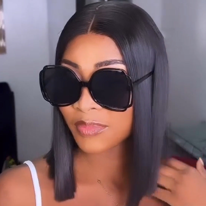 Women's oversized sunglasses in stylish retro design Kalsten