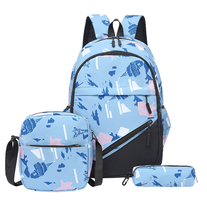 School backpack with multiple compartments and matching accessories Kalsten