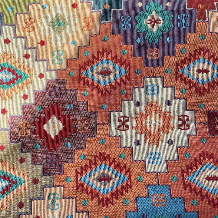 Artistic Geometric Tapestry Blanket