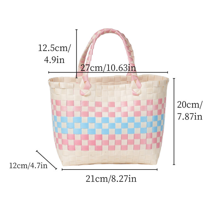 Structured shopping bag in modern design Kalsten