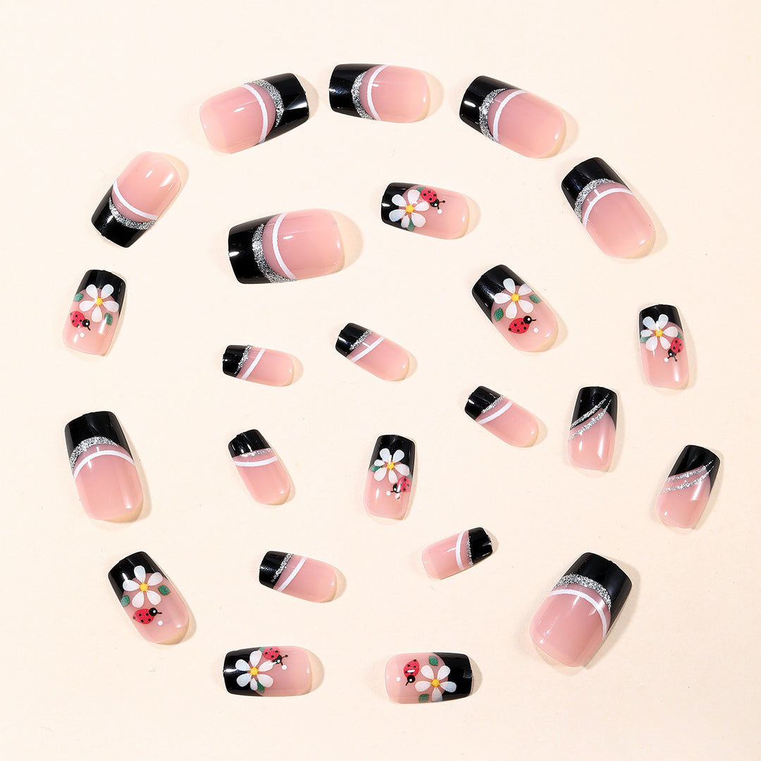 Decorative Floral Nail Art Extensions Kalsten 1789713286