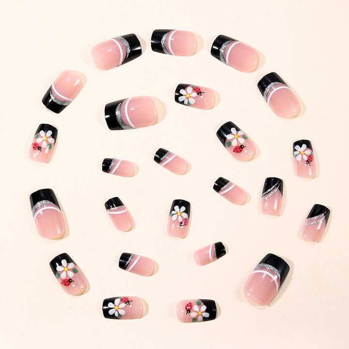 Decorative Floral Nail Art Extensions Kalsten 1789713286