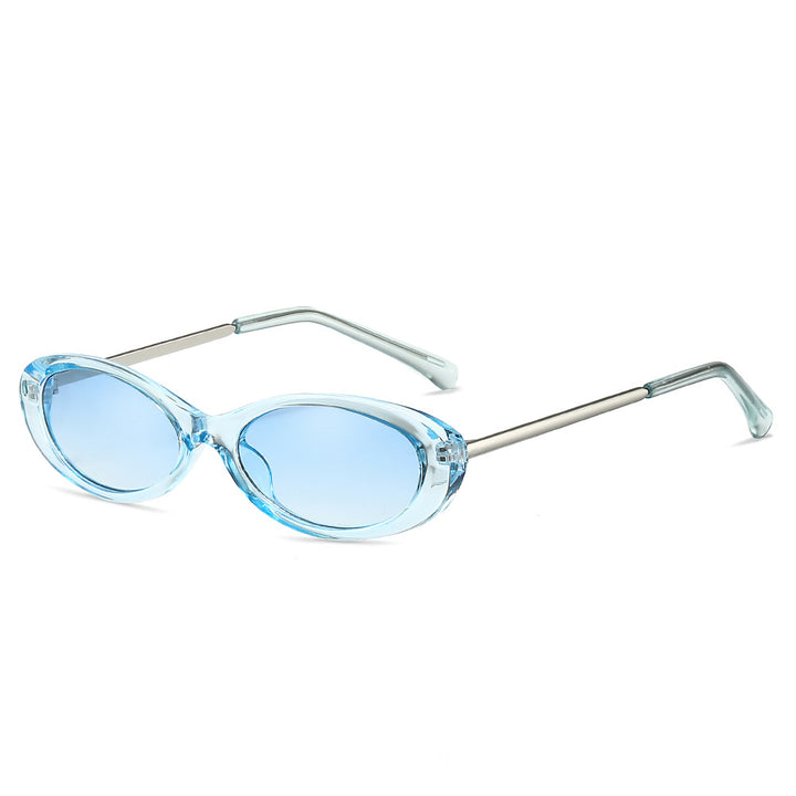 Retro-Inspired Oval Frame Sunglasses Kalsten