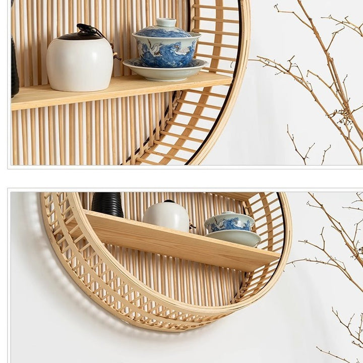 Handwoven storage basket for bathroom utensils Kalsten