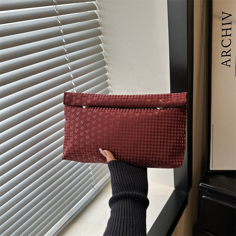 Elegant Textured Clutch Purse