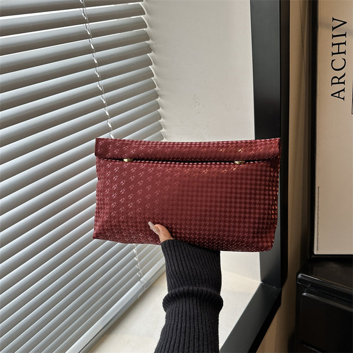 Elegant Textured Clutch Purse