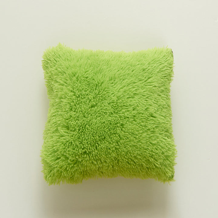 Plush Soft Texture Decorative Cushion