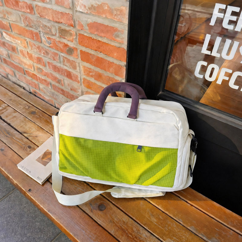 Multi-Functional Canvas Travel Duffle Bag Kalsten