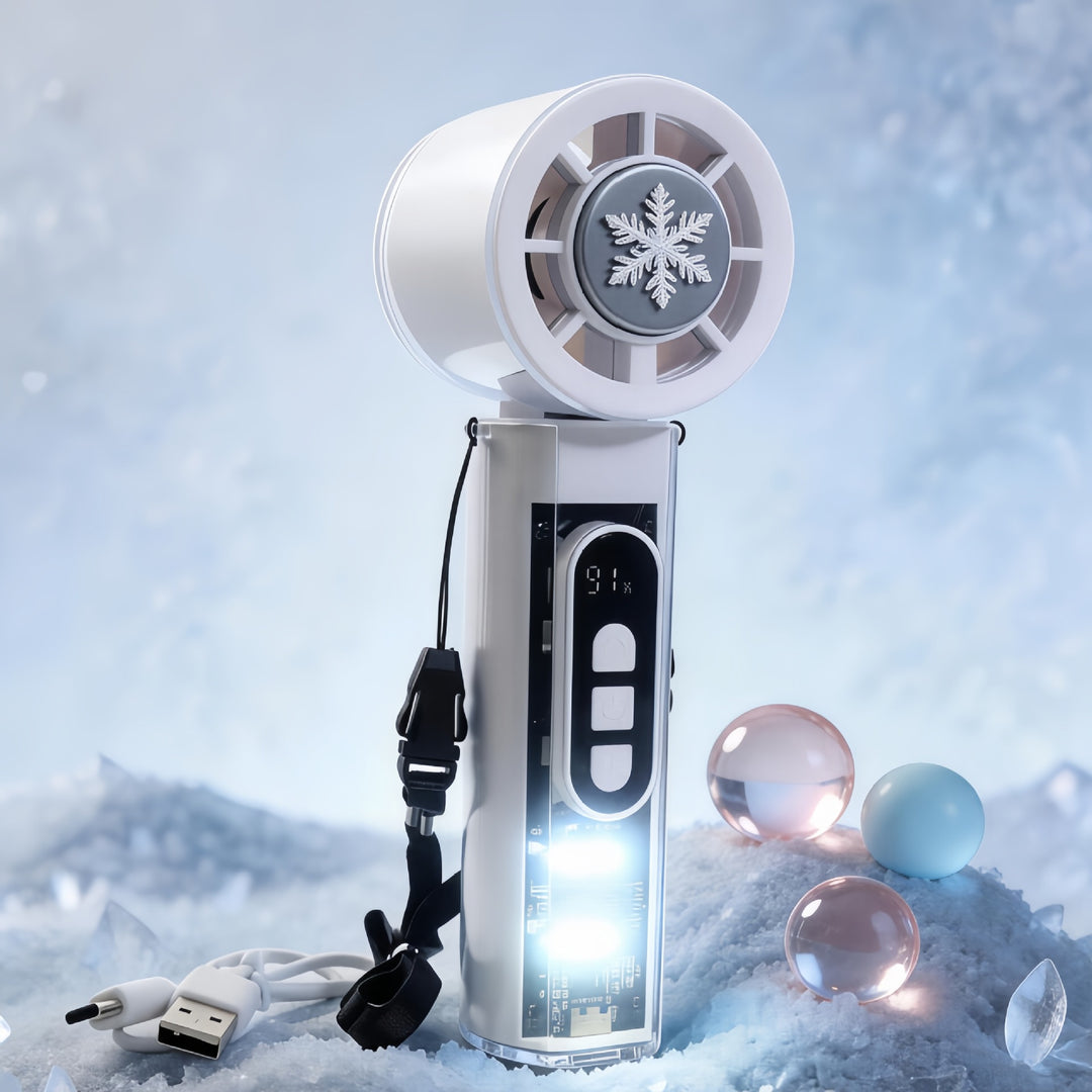 Women Portable Fan with Flexible Adjustable Speed Levels Kalsten