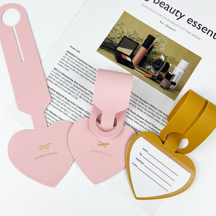 Heart-Shaped Luggage Identification Tag Kalsten